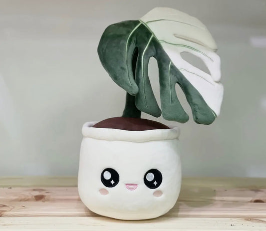 Monstera Albo Plushie