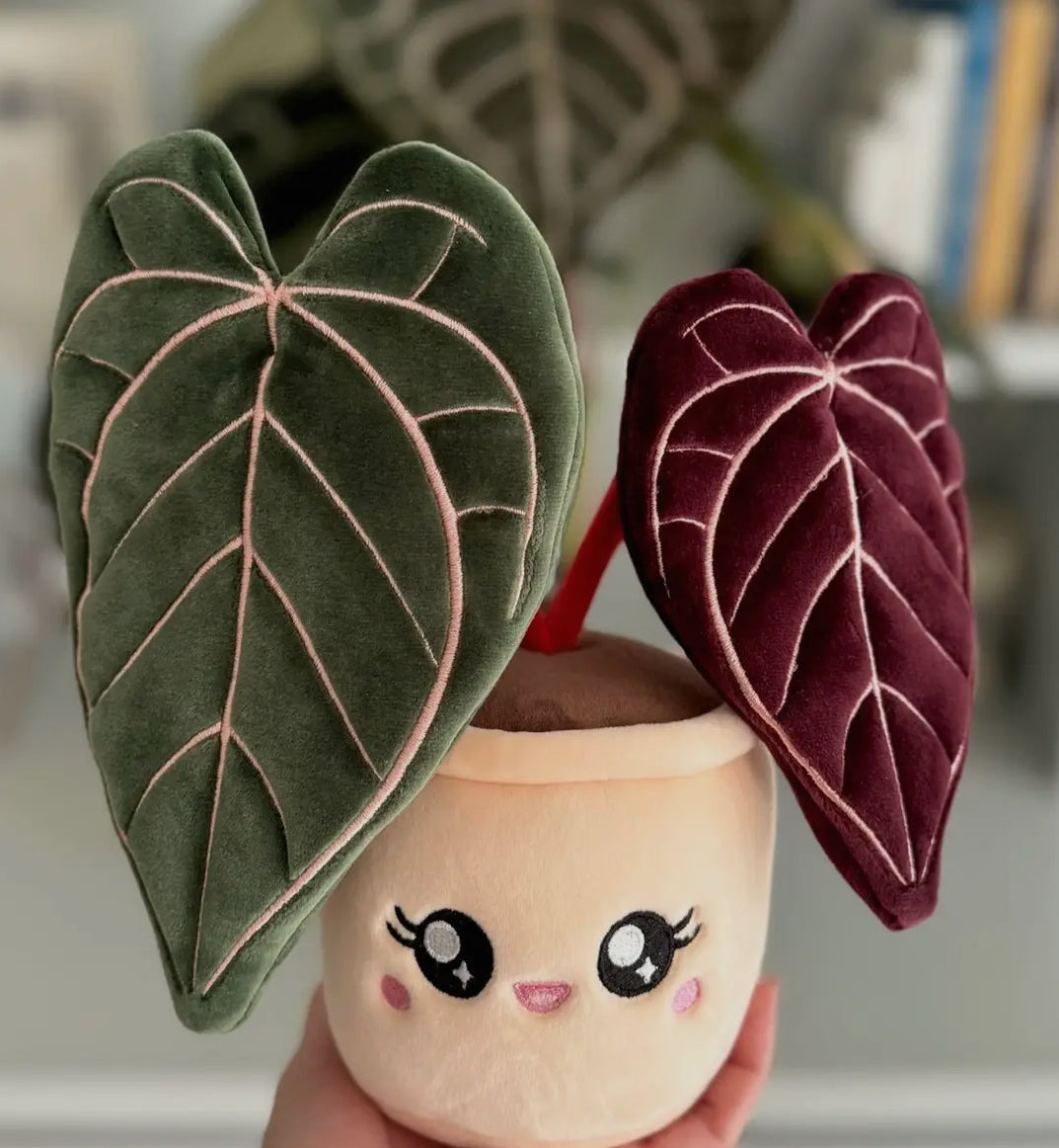 Anthurium Red Crystallinum Plushie