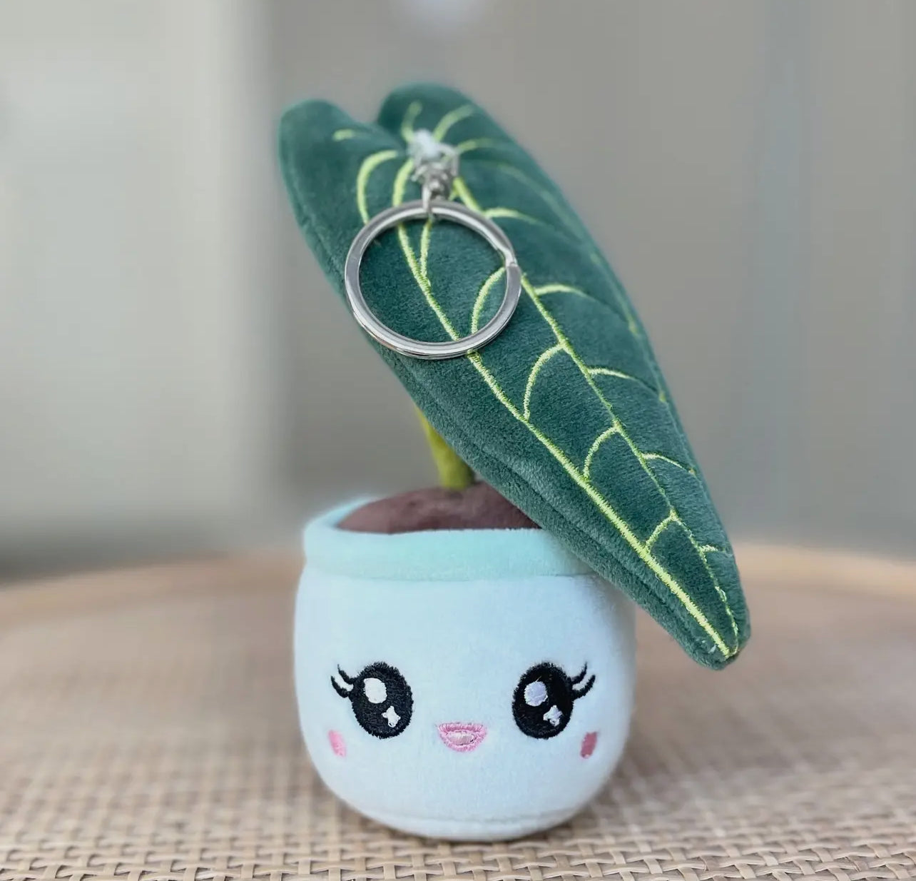 Anthurium Queen Plush Keychain