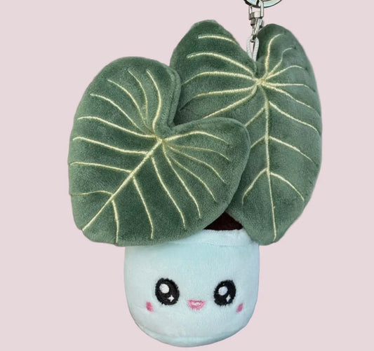 Philodendron Gloriosum keychain